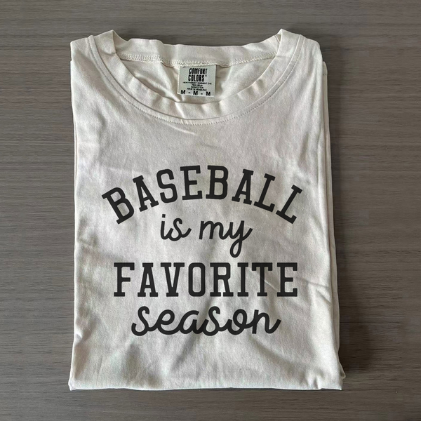 Baseball Is My Favorite Season Shirt