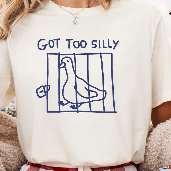 Got Too Sally Funny Goose Meme Shirt