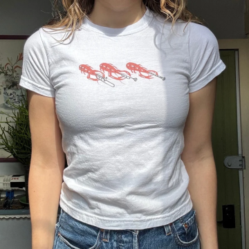 Vintage Crayfish Baby Tee